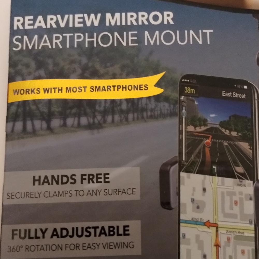 NWOT Rearview Mirror Smartphone Mount - Picture 6 of 6